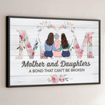 Every Daughter Dreams Of A Mom Like Mine - Family Personalized Custom Horizontal Poster - Gift For Mom, Daughters
