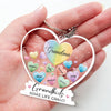 Life Is Better With Grandkids - Family Personalized Custom Shaped Acrylic Keychain - Gift For Grandma, Grandpa, Grandkid