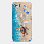 This Love Is As Vast And Deep As The Ocean - Family Personalized Custom 3D Inflated Effect Clear Phone Case - Gift For Grandma
