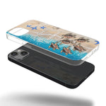 This Love Is As Vast And Deep As The Ocean - Family Personalized Custom 3D Inflated Effect Clear Phone Case - Gift For Grandma