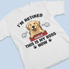 Stay Pawsitive - Personalized Custom Unisex T-shirt, Premium T-shirt, Hoodie - Appreciation, Retirement Gift For Coworkers, Work Friends, Colleagues, Pet Owners, Pet Lovers