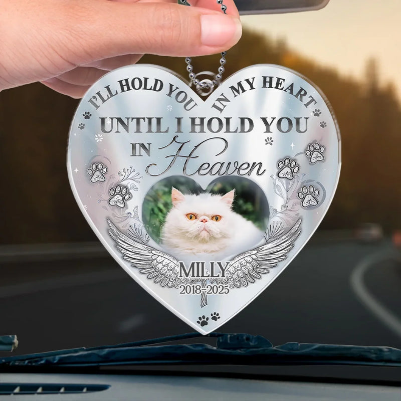 Custom Photo Every Wag Of Your Tail Was A Gift - Memorial Personalized Custom Car Ornament - Acrylic Custom Shaped - Sympathy Gift For Pet Owners, Pet Lovers
