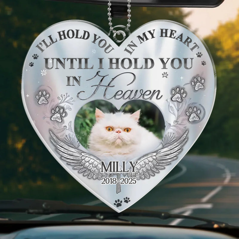Custom Photo Every Wag Of Your Tail Was A Gift - Memorial Personalized Custom Car Ornament - Acrylic Custom Shaped - Sympathy Gift For Pet Owners, Pet Lovers