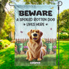 My Little Garden Buddy - Dog Personalized Custom Flag - Gift For Pet Owners, Pet Lovers