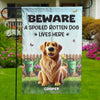 My Little Garden Buddy - Dog Personalized Custom Flag - Gift For Pet Owners, Pet Lovers