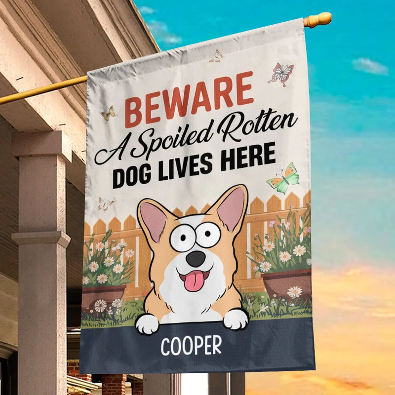 Every Garden Needs A Loyal Guardian - Dog Personalized Custom Flag - Gift For Pet Owners, Pet Lovers