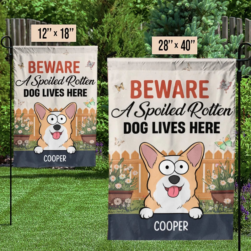 Every Garden Needs A Loyal Guardian - Dog Personalized Custom Flag - Gift For Pet Owners, Pet Lovers