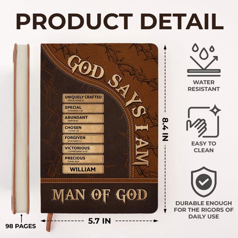 I’m Not Perfect, But I’m Perfectly Me - Family Personalized Custom Leather Journal - Gift For Yourself, Best Friends, Siblings, Family Members