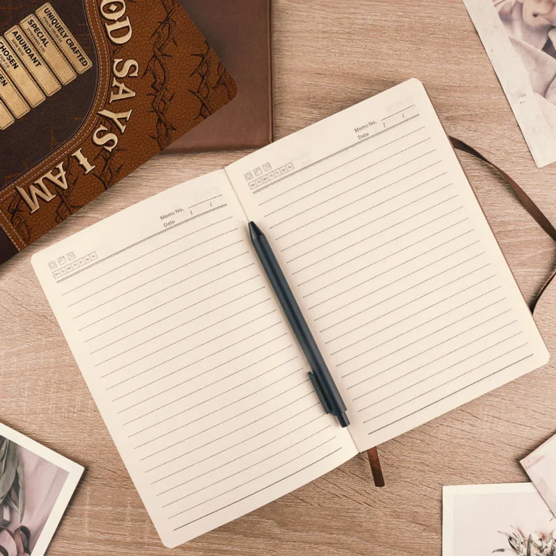 I’m Not Perfect, But I’m Perfectly Me - Family Personalized Custom Leather Journal - Gift For Yourself, Best Friends, Siblings, Family Members