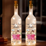 Time Together Is Priceless - Bestie Personalized Custom Bottle Lamp - Gift For Best Friends, BFF, Sisters