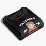 Tiny Boss, Big Job - Family Personalized Custom Unisex T-shirt, Premium T-shirt, Hoodie - Appreciation, Retirement Gift For Coworkers, Family, Friends