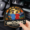 Cherish Every Drive With A Meaningful Gift - Family Personalized Custom Car Visor Clip - Gift For Siblings, Brothers, Sisters