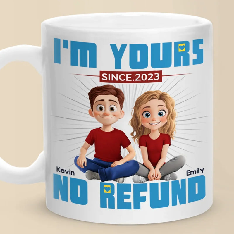 In Your Arms, I’m Home - Couple Personalized Custom Mug - Gift For Husband Wife, Anniversary
