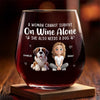All I Need Is Wine And My Dog - Dog Personalized Custom Wine Glass - Gift For Pet Owners, Pet Lovers