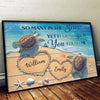 I Love You Completely, Just As You Are - Couple Personalized Custom Horizontal Poster - Gift For Husband Wife, Anniversary