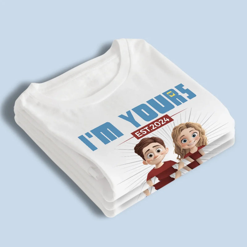 You’re My Happily Ever After - Couple Personalized Custom Unisex T-shirt, Premium T-shirt, Hoodie - Gift For Husband Wife, Anniversary