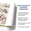 Grandchildren Are The Joy Of Our Hearts - Family Personalized Custom Horizontal Poster - Gift For Grandma, Grandpa, Grandkid