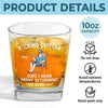 Celebrate The Joy Of Relaxation - Coworker Personalized Custom Square Whiskey Glass - Appreciation, Retirement Gift For Coworkers, Work Friends, Colleagues