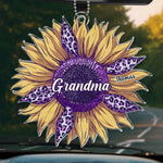 The Best Part Of Growing Older Is Becoming A Grandparent - Family Personalized Custom Car Ornament - Acrylic Custom Shaped - Gift For Grandma, Grandparent
