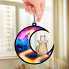 Some Angels Have Whiskers - Memorial Personalized Window Hanging Suncatcher Ornament - Sympathy Gift For Pet Owners, Pet Lovers