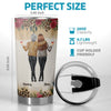 Always By Your Side - Family Personalized Custom Tumbler - Gift For Mom, Daughter