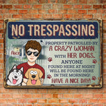 A Bond Beyond Words, Just Wagging Tails - Dog Personalized Custom Home Decor Metal Sign - House Warming Gift For Pet Owners, Pet Lovers