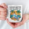 Here’s To The Next Chapter Of Your Life - Coworker Personalized Custom Mug - Appreciation, Retirement Gift For Coworkers, Work Friends, Colleagues