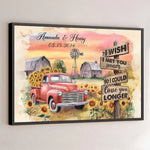 More Time With You Would Be A Gift - Couple Personalized Custom Horizontal Poster - Gift For Husband Wife, Anniversary