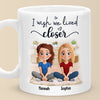 You’re Always With Me In Spirit - Bestie Personalized Custom Mug - Gift For Best Friends, BFF, Sister
