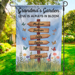 They Bring Joy We Never Knew We Needed - Family Personalized Custom Flag - Gift For Mom, Grandma