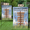 They Bring Joy We Never Knew We Needed - Family Personalized Custom Flag - Gift For Mom, Grandma