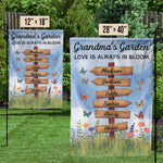 They Bring Joy We Never Knew We Needed - Family Personalized Custom Flag - Gift For Mom, Grandma