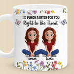 Some Friendships Are Infinite, Like Ours - Bestie Personalized Custom 3D Inflated Effect Printed Mug - Gift For Best Friends, BFF, Sisters