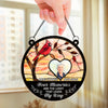 Custom Photo Celebrate Memories That Shine Brightly - Memorial Personalized Window Hanging Suncatcher Ornament - Sympathy Gift For Family Members