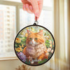 Custom Photo Life Was Better With You In It - Memorial Personalized Window Hanging Suncatcher Ornament - Sympathy Gift For Pet Owners, Pet Lovers