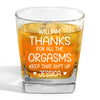 I Love You For Who You Are - Couple Personalized Custom Square Whiskey Glass - Gift For Husband Wife, Anniversary