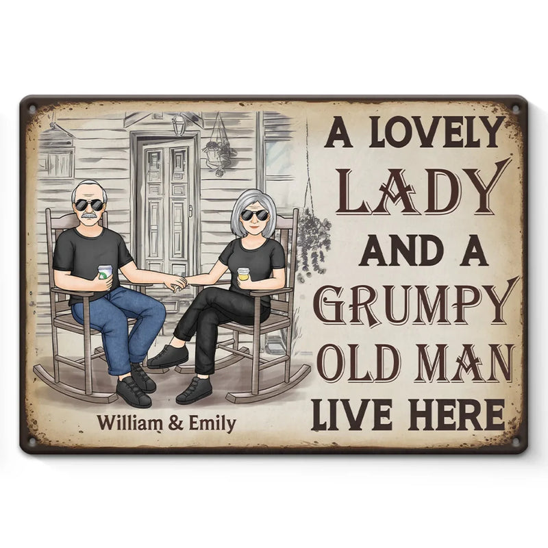 A Lifetime Of Love Is The Sweetest Gift - Couple Personalized Custom Home Decor Metal Sign - House Warming Gift For Husband Wife, Anniversary