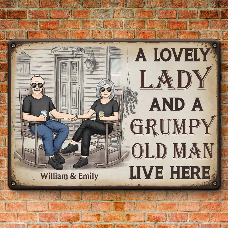 A Lifetime Of Love Is The Sweetest Gift - Couple Personalized Custom Home Decor Metal Sign - House Warming Gift For Husband Wife, Anniversary