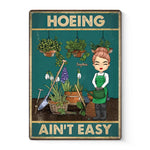 Add A Personal Touch To Your Home Sweet Home - Family Personalized Custom Home Decor Metal Sign - Gift For Gardeners, Plant Lovers