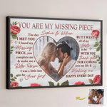 Custom Photo Couple Love Gifts - Personalized Poster