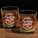 Celebrate Their Hard Work In A Unique Way - Coworker Personalized Custom Square Whiskey Glass - Appreciation, Retirement Gift For Coworkers