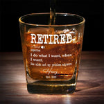 Thank Your Coworkers With A Personal Touch - Coworker Personalized Custom Square Whiskey Glass - Appreciation, Retirement Gift For Coworkers, Work Friends, Colleagues