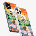 Paw-some Love - Dog Personalized Custom Clear Phone Case - Gift For Pet Owners, Pet Lovers