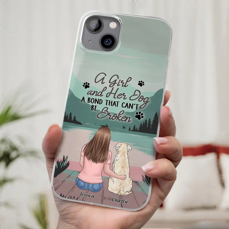Tails Of Love - Dog Personalized Custom Clear Phone Case - Gift For Pet Owners, Pet Lovers