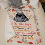 Custom Photo Dream Big, Little One - Family Personalized Custom Blanket - Mother's Day, Baby Shower Gift, Gift For New Moms