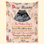 Custom Photo Dream Big, Little One - Family Personalized Custom Blanket - Mother's Day, Baby Shower Gift, Gift For New Moms