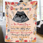 Custom Photo Dream Big, Little One - Family Personalized Custom Blanket - Mother's Day, Baby Shower Gift, Gift For New Moms