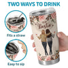 Forever My Favorite Human - Bestie Personalized Custom Tumbler -  Gift For Best Friends, BFF, Sisters