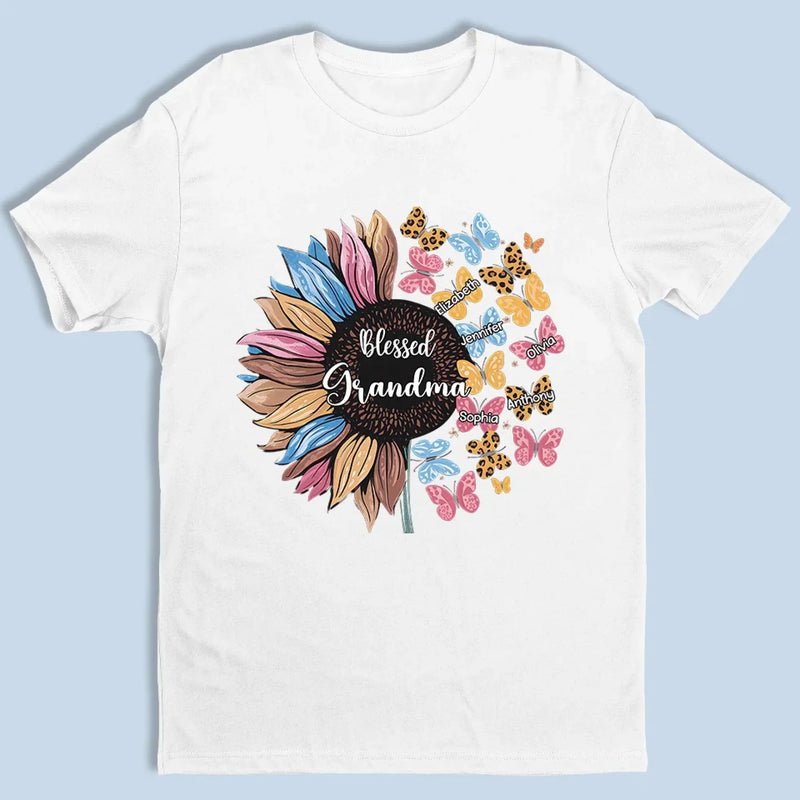 Being A Grandma Is My Greatest Joy - Family Personalized Custom Unisex T-shirt, Premium T-shirt, Hoodie - Gift For Mom, Grandma
