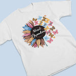 Custom Name Blessed Grandma Gifts for Grandmothers - Personalized Apparel